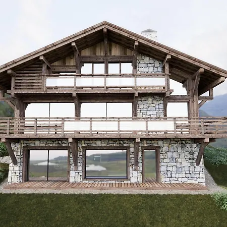 Chalet Mélèze, Piscine Intérieure, Aux Pieds Et Vue *