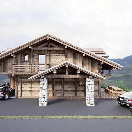 Mélèze, Piscine Intérieure, Aux Pieds Et Vue Chalet