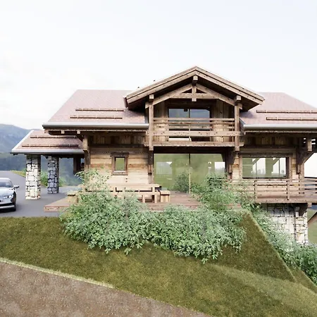 Chalet Mélèze, Piscine Intérieure, Aux Pieds Et Vue